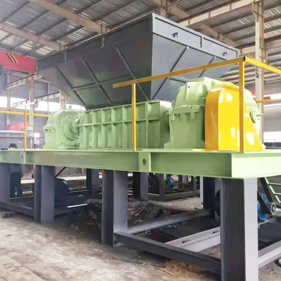 Tire Crusher Waste Plastic Recycling Machine Factory Price Scrap Metal Shredder Reliable Crushing for Steel Plates