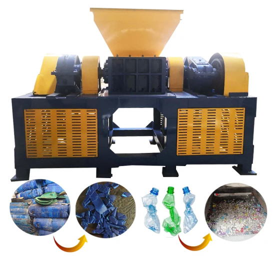 Metal Shredder Machine Plastic Shredder Crusher Waste Metal Shredder For Recycling Equipment Supplier Use
