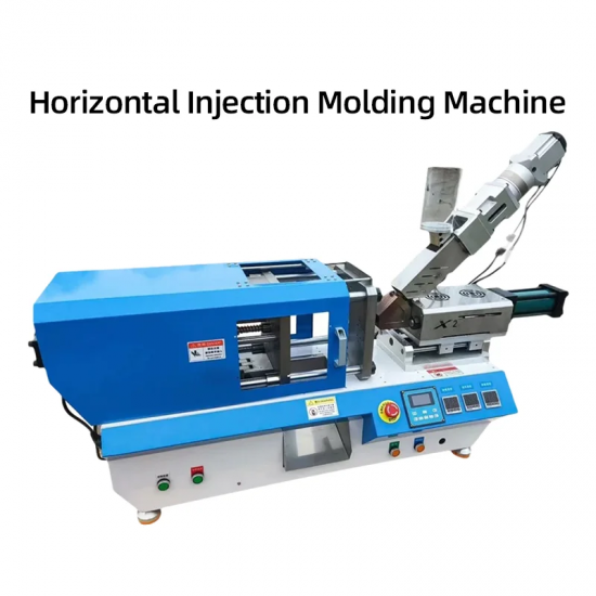 220V/110V 16T Horizontal Hydraulic Injection Molding Machine Plastic USB Head Molding Machine for Small Business And Home Use